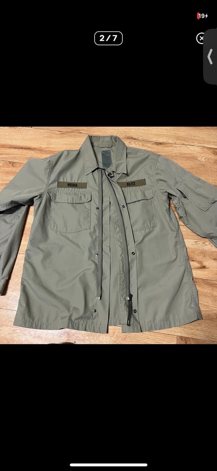 더블탭스wtaps 워크셔츠 상품이미지2