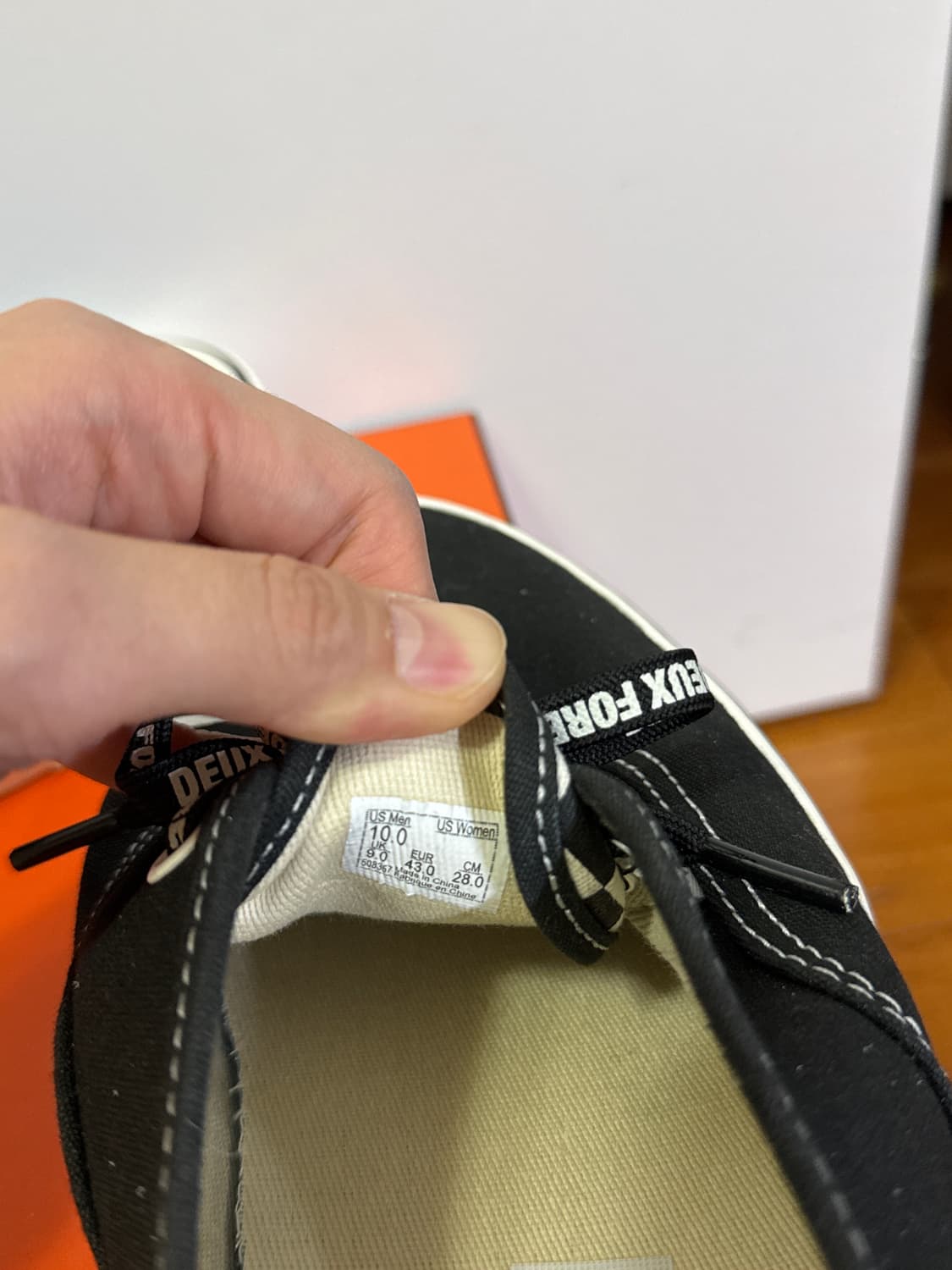 반스x듀스 콜라보 스니커즈 상품이미지5