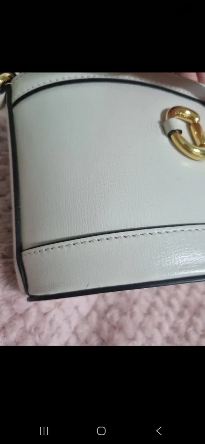 구찌 홀스빗 수프림 화이트 버킷백 상품이미지10