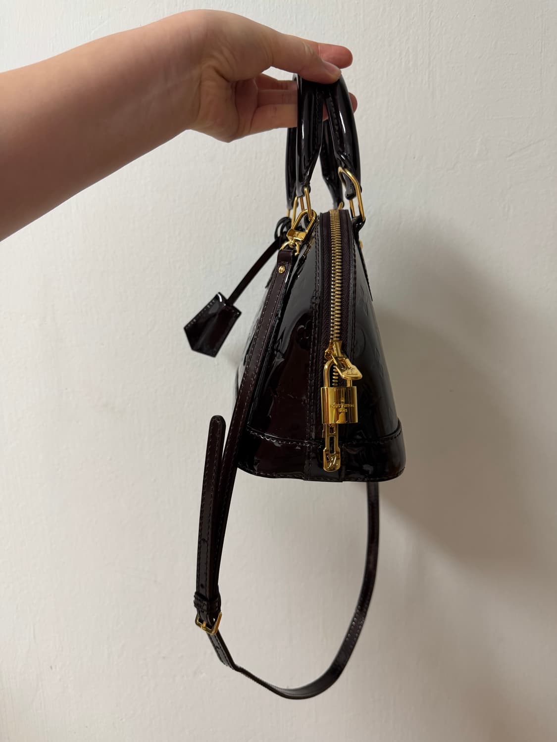 [정품] 루이비통 알마 bb 베르니  상품이미지10