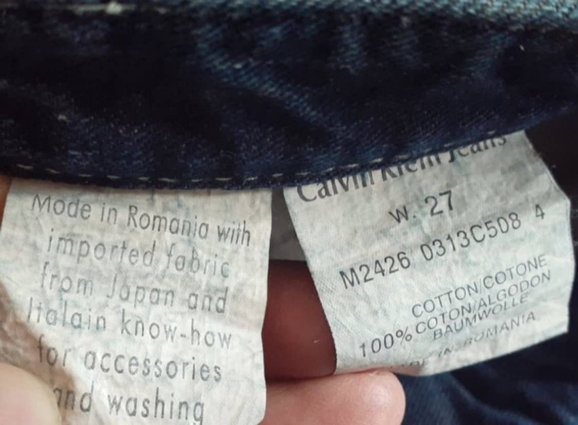 CK 캘빈클라인 빈티지 청바지 30인치 상품이미지3