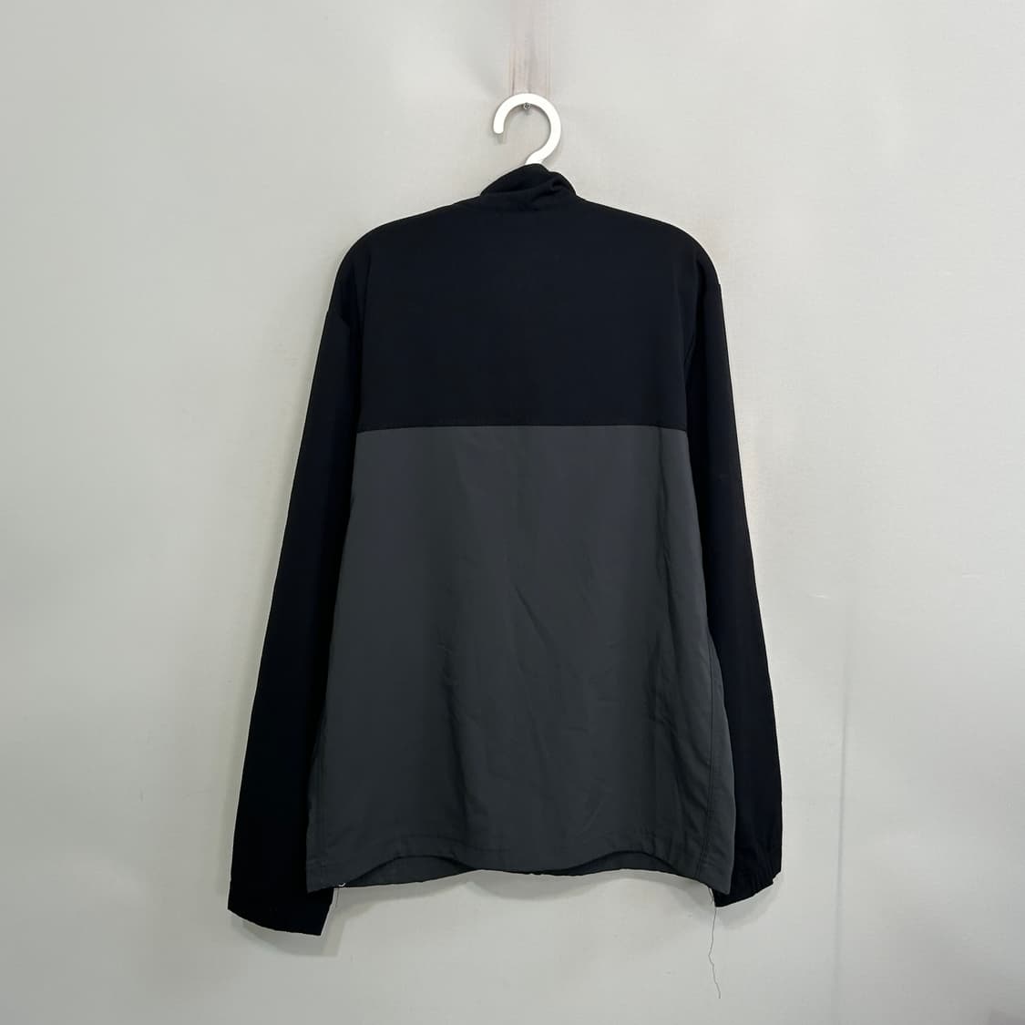 나이키 드라이핏 그레이 블랙 배색 집업 100 상품이미지3