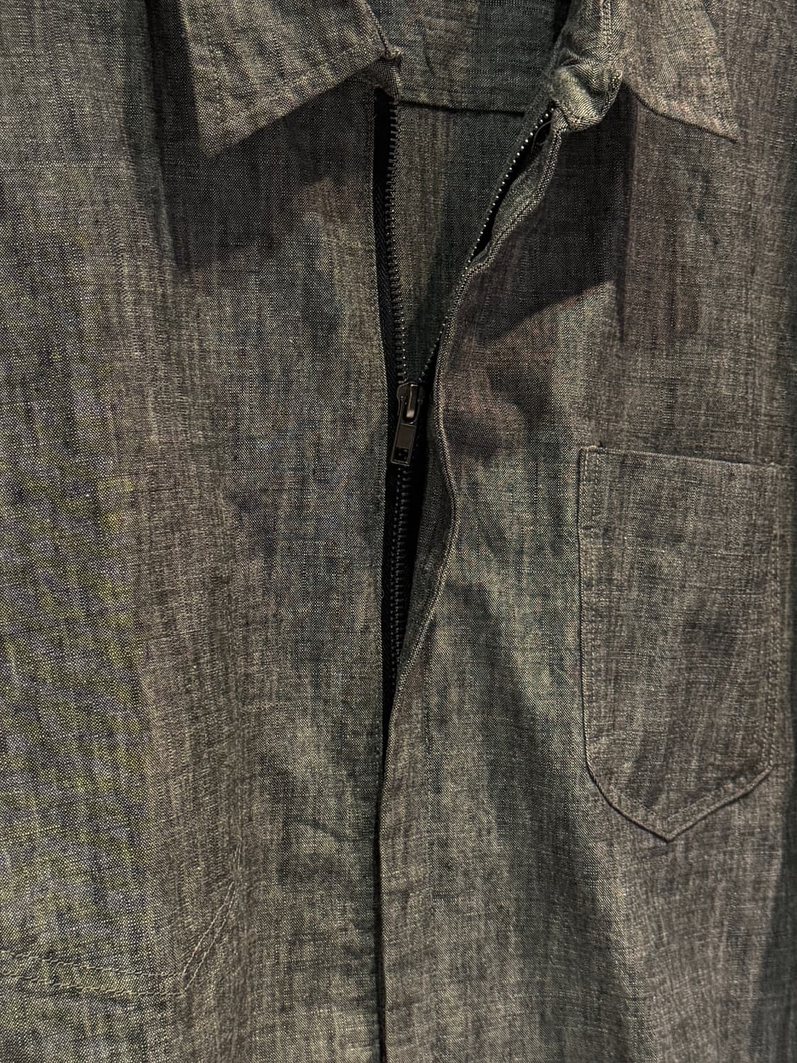 TETE HOMME Zip-up Shirt (Made In Japan) 상품이미지5