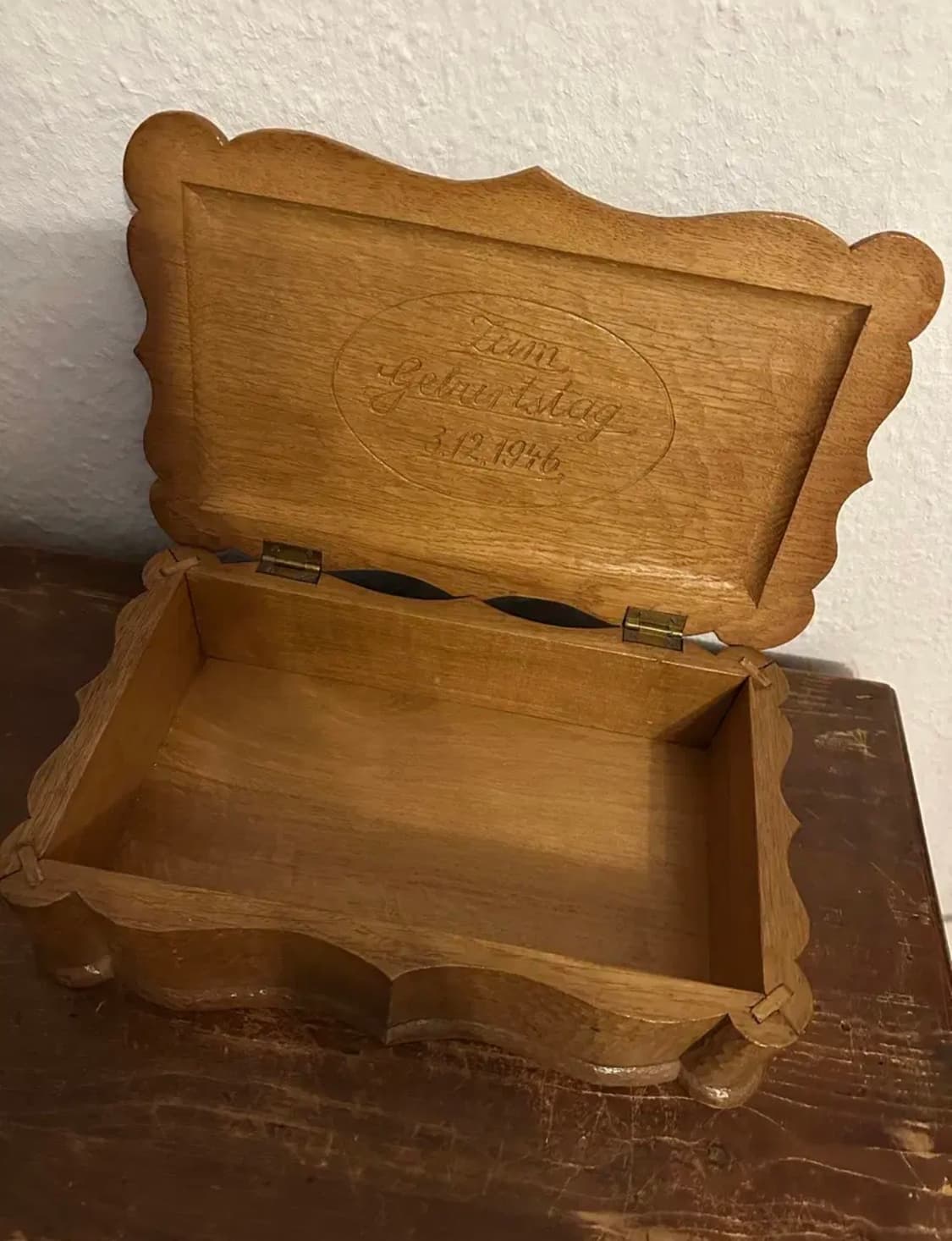 독일)빈티지 DG 나무함 상품이미지4