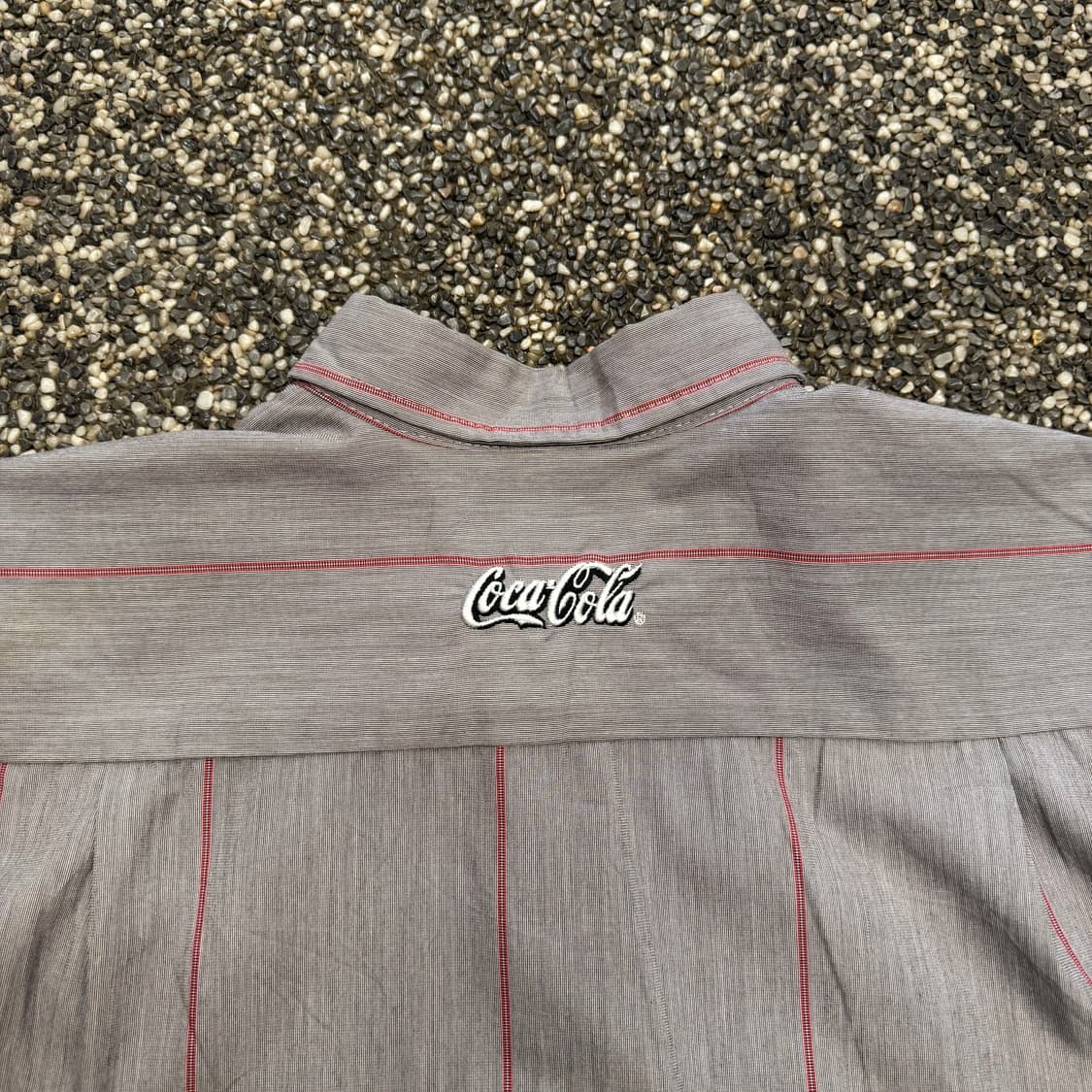 00s 코카콜라 USA 오피셜 빈티지 워크 셔츠 (XL)   상품이미지6