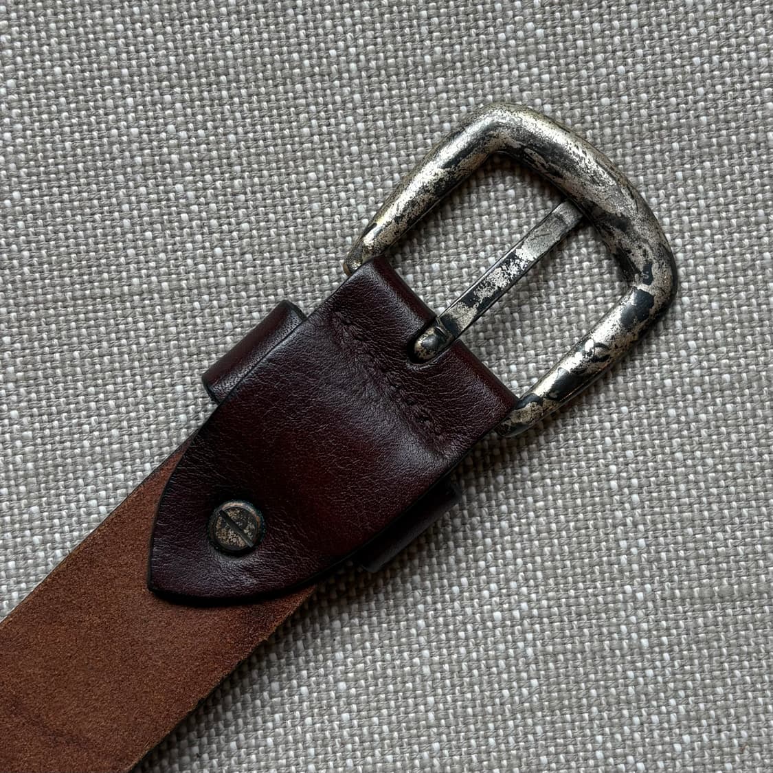 [32-33] 90s 독일 THE BELT COMPANY 브라운레더 벨트 상품이미지8