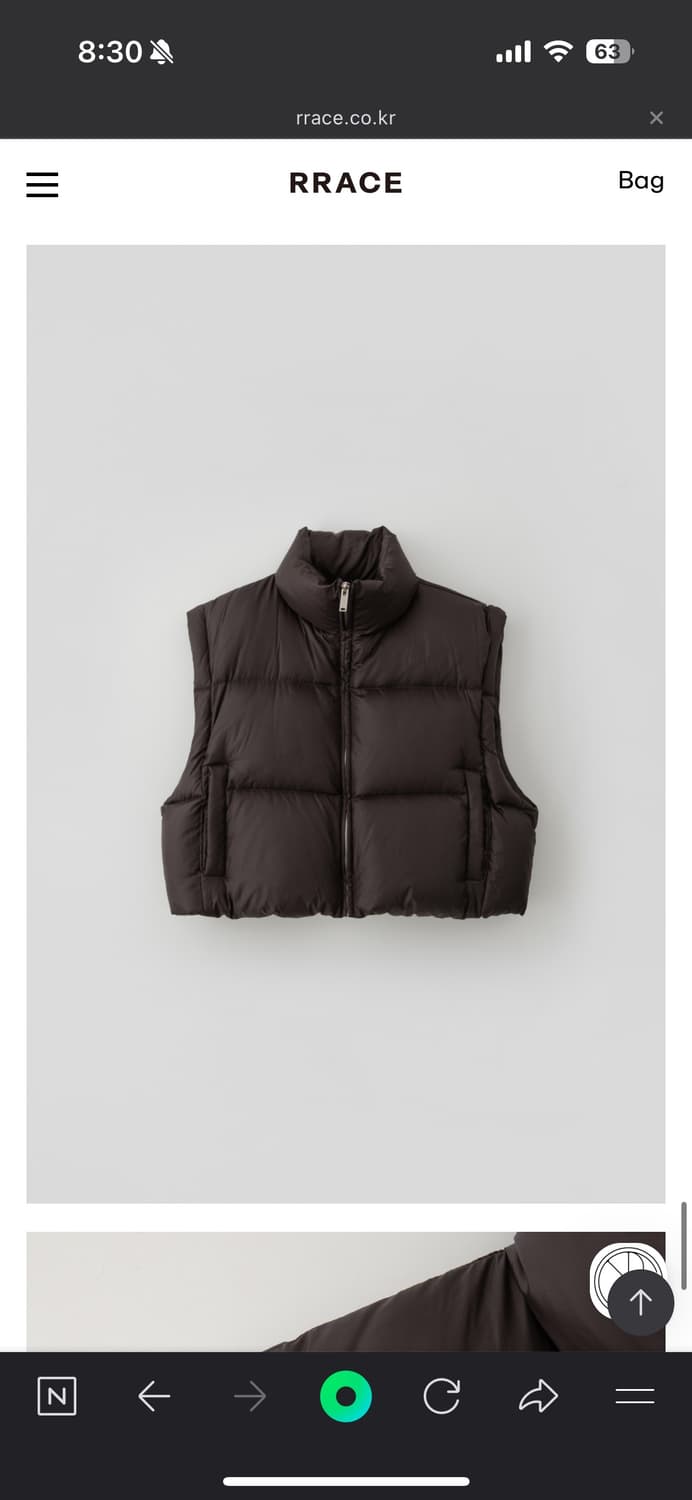 rrace puffer down jacket 패딩 상품이미지6