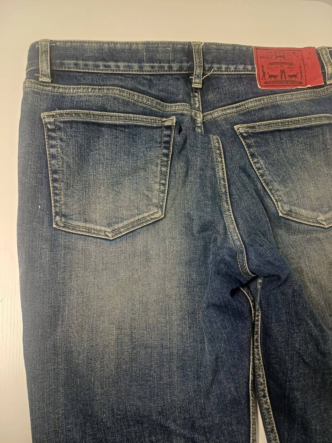 모드나인 MOD4 crop  중청 테이퍼드[32] 상품이미지9