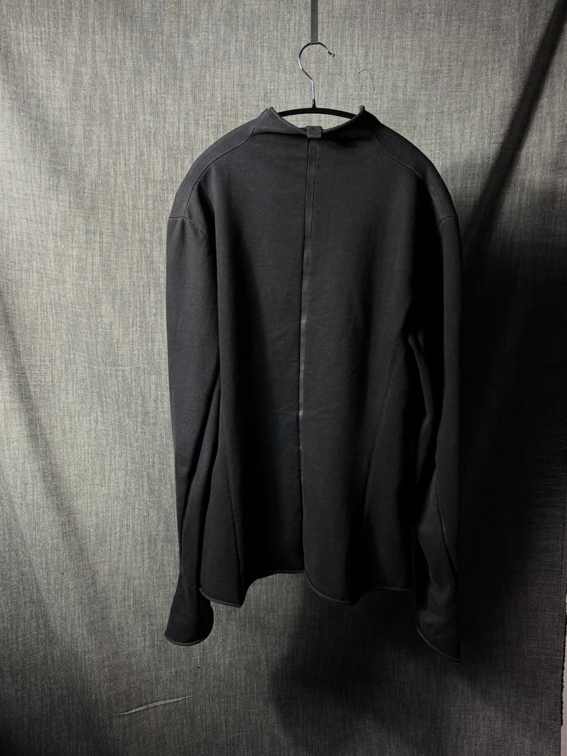 MA+ Leather detail cardigan 상품이미지2