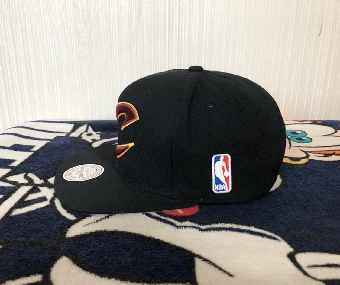 NBA 미첼앤네스 클리블랜드캐벌리어스 스냅백/모자 상품이미지3