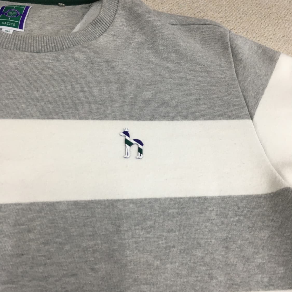 헤지스 스몰로고 맨투맨 BB18 상품이미지3