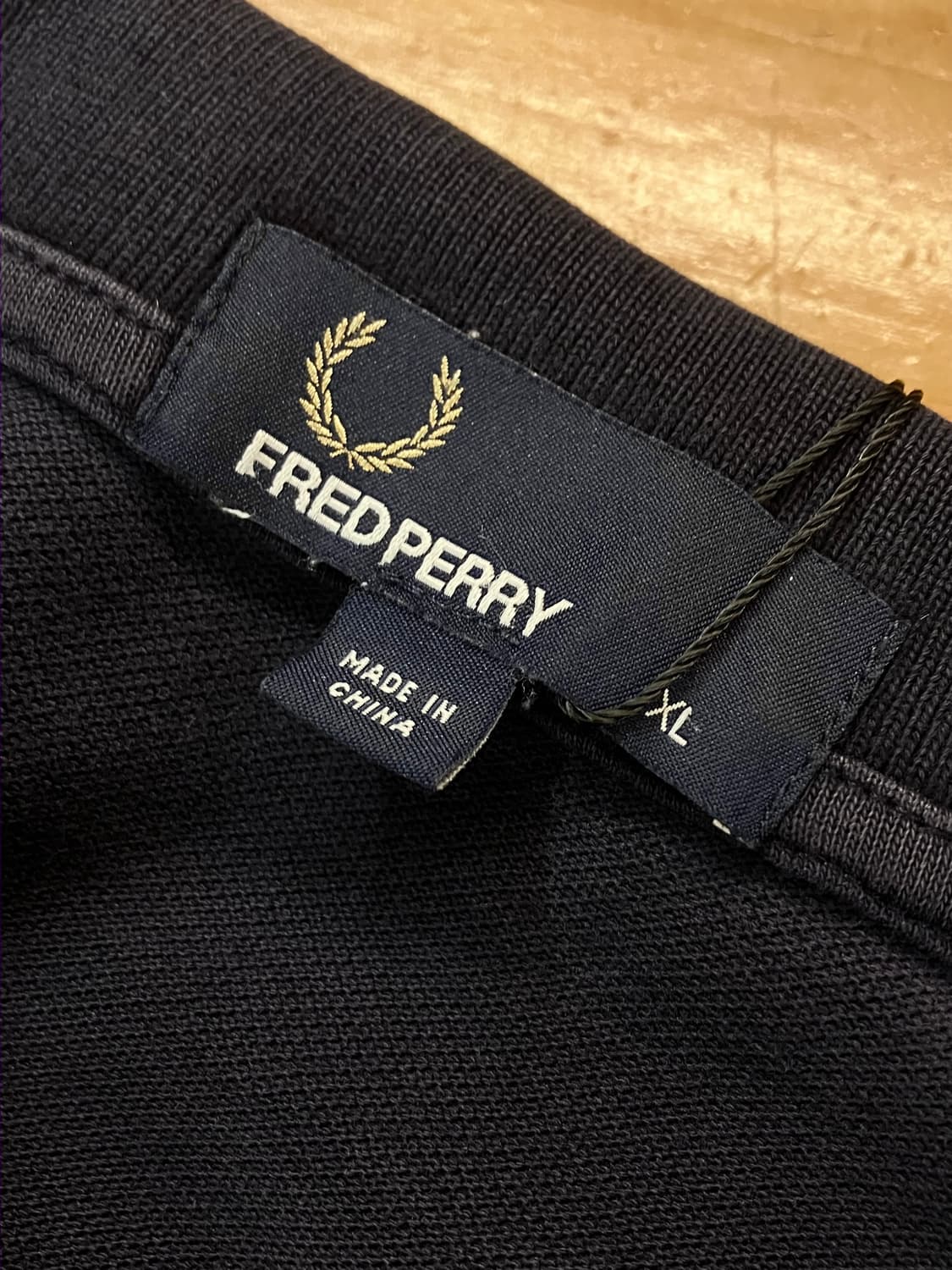 프레드페리 반팔 카라티 네이비 XL  #csz3889 상품이미지5