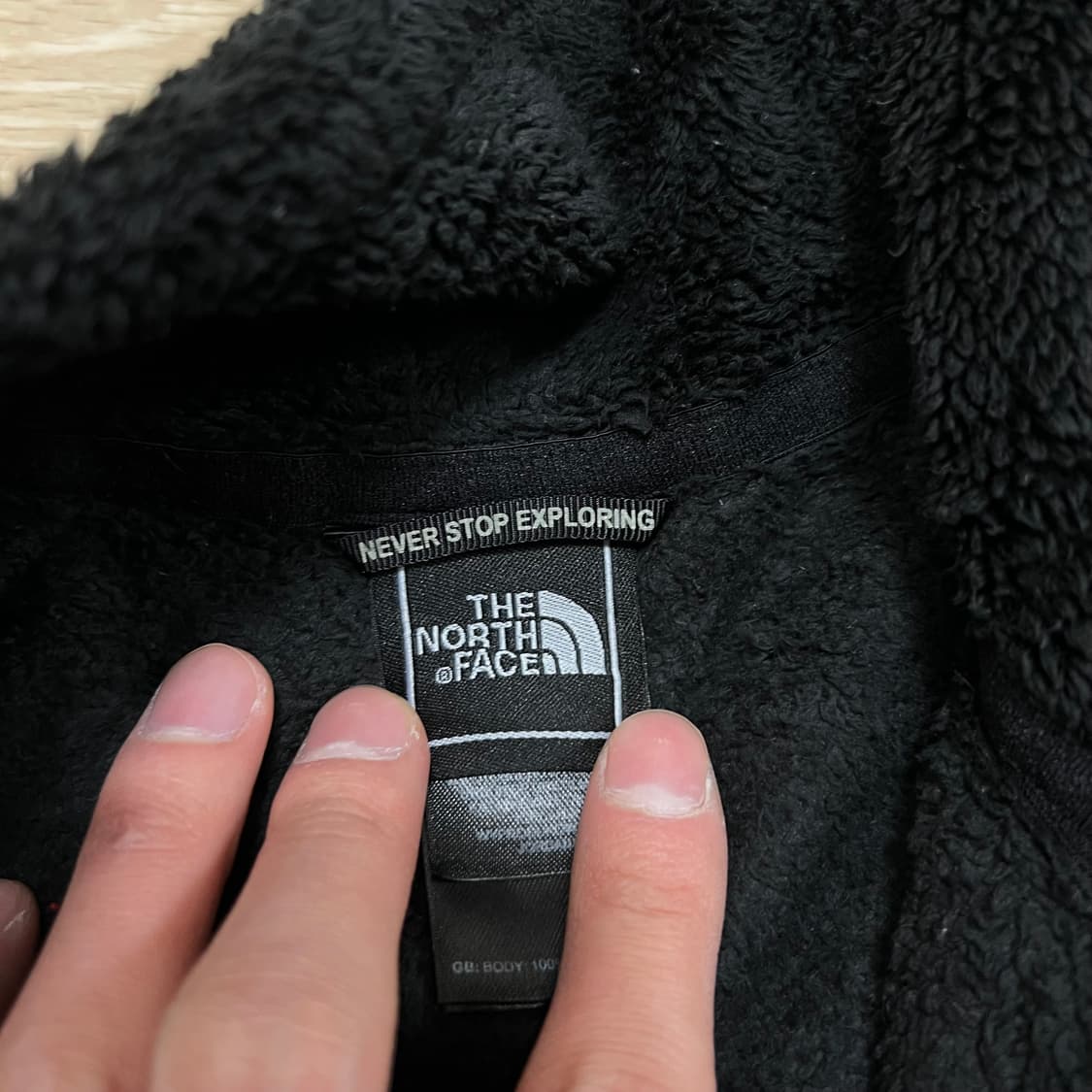 노스페이스 여성 오사 플리스 후리스 자켓 [블랙] L/100 상품이미지5