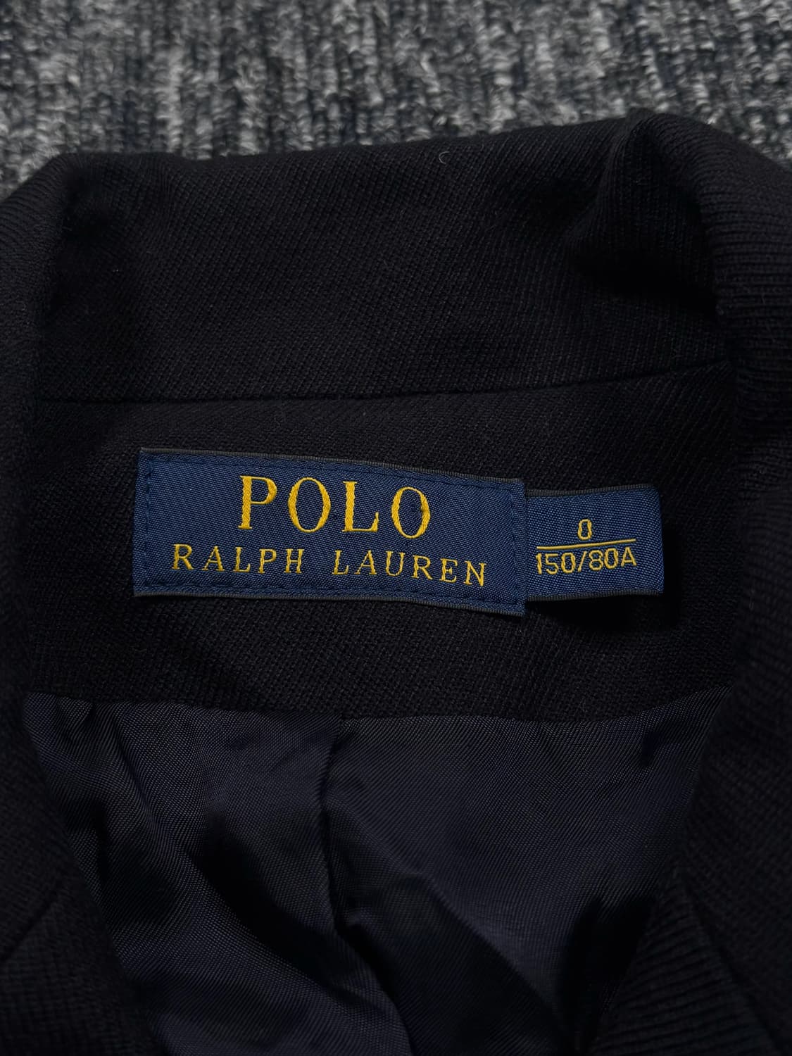 폴로 다크 네이비 금장 더블 버튼 블레이저 자켓 상품이미지6