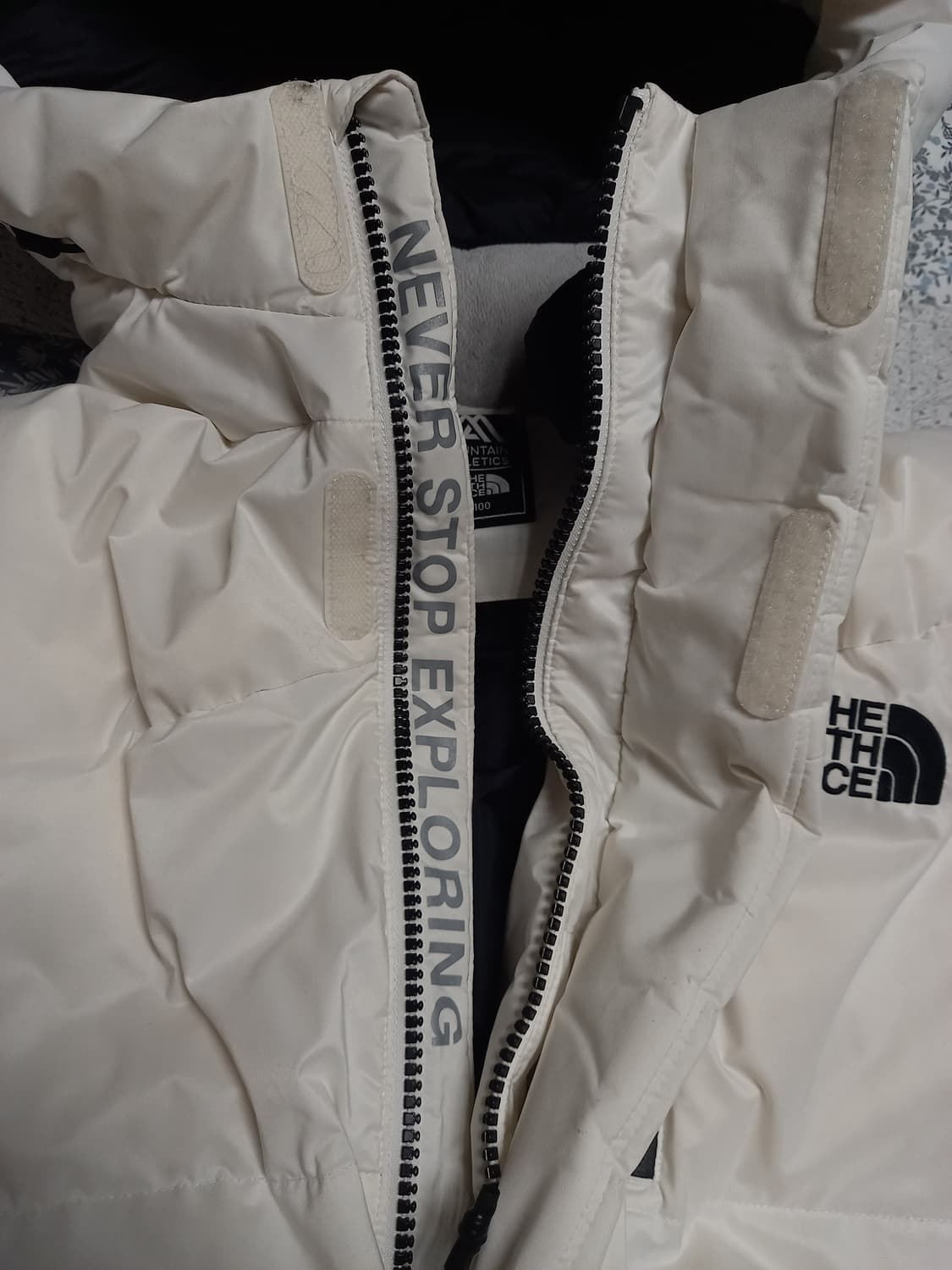 노스페이스 화이트 롱패딩    100 상품이미지4