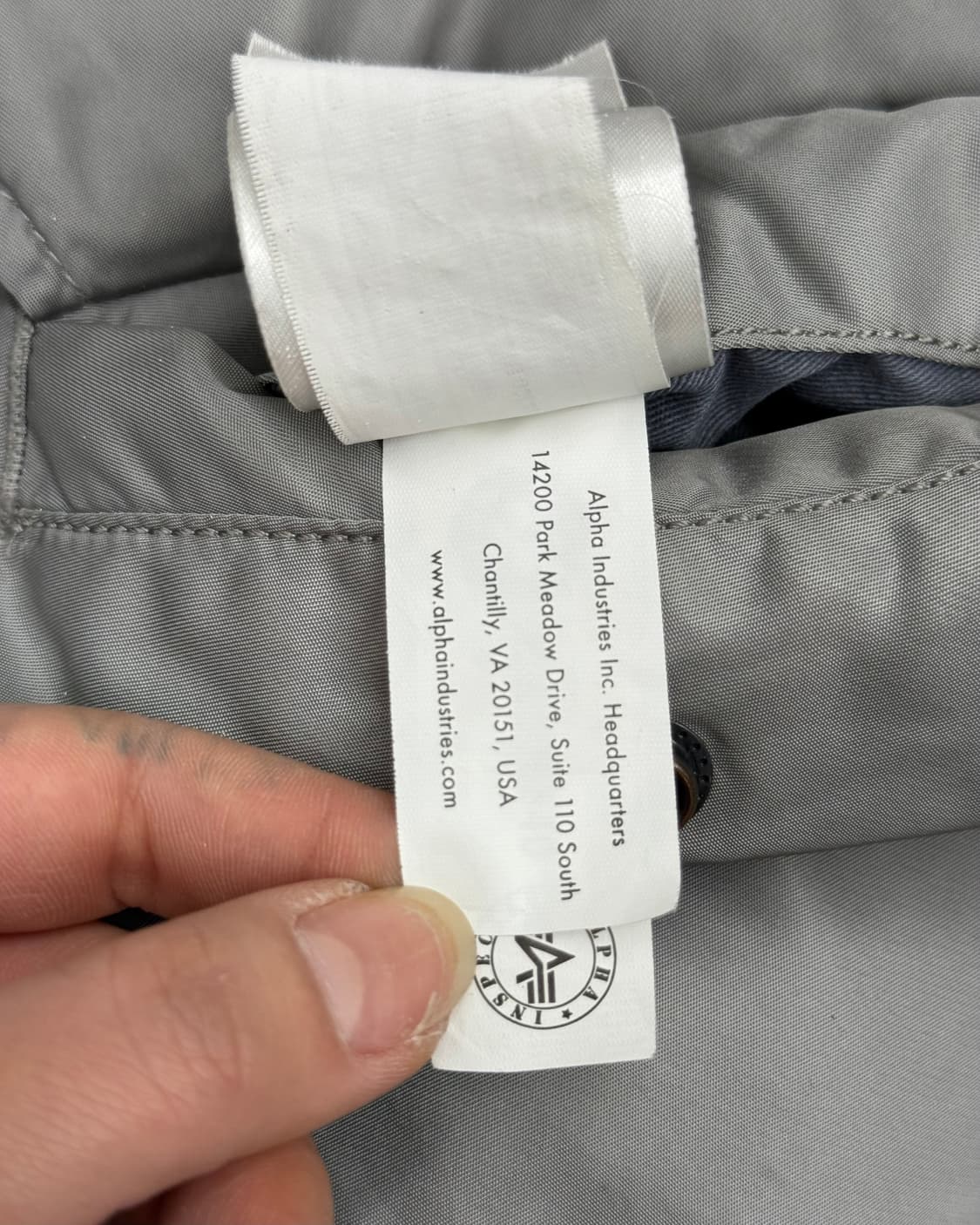 알파인더스트리 건메탈 ma-1  상품이미지6