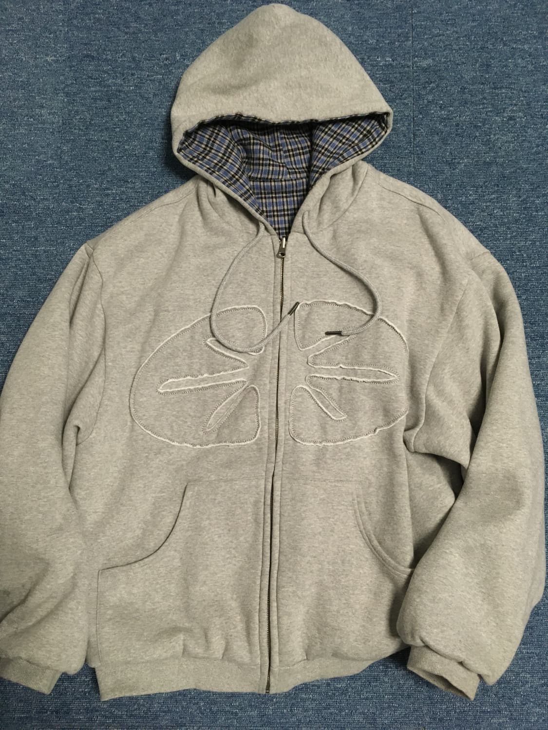 이알티알 ertr 리버시블 후드집업 L 상품이미지1