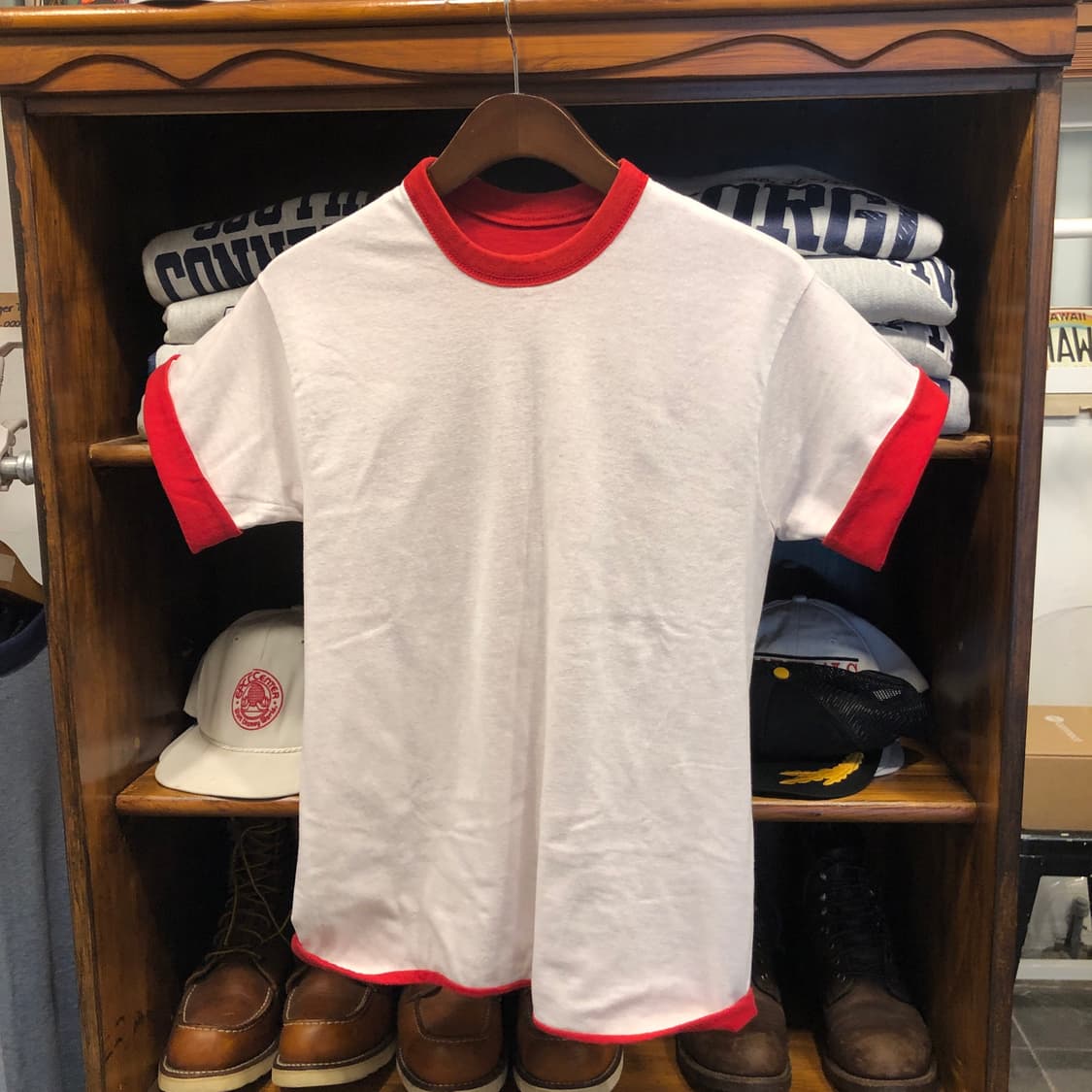 60s/80s Reversible T-shirt-M 상품이미지4