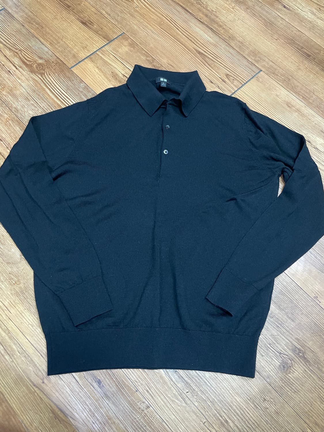 유니클로 카라 3포켓 니트 상품이미지1