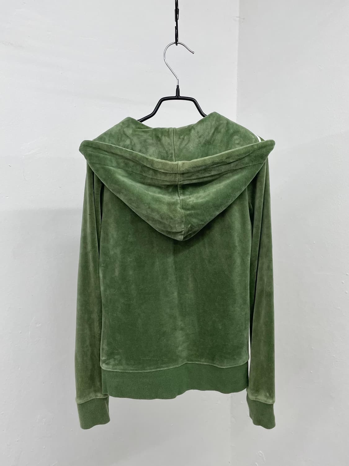 y2k 그린 티아라 벨벳 셋업💚 상품이미지5