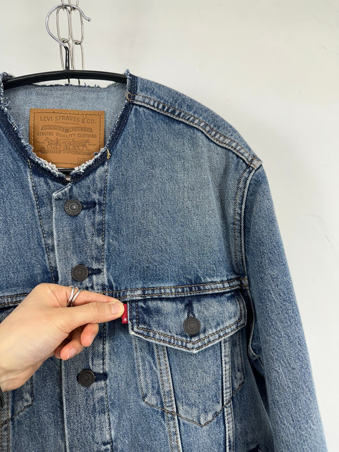 Levi’s Premium Big E Type III Cut-Off De 상품이미지7