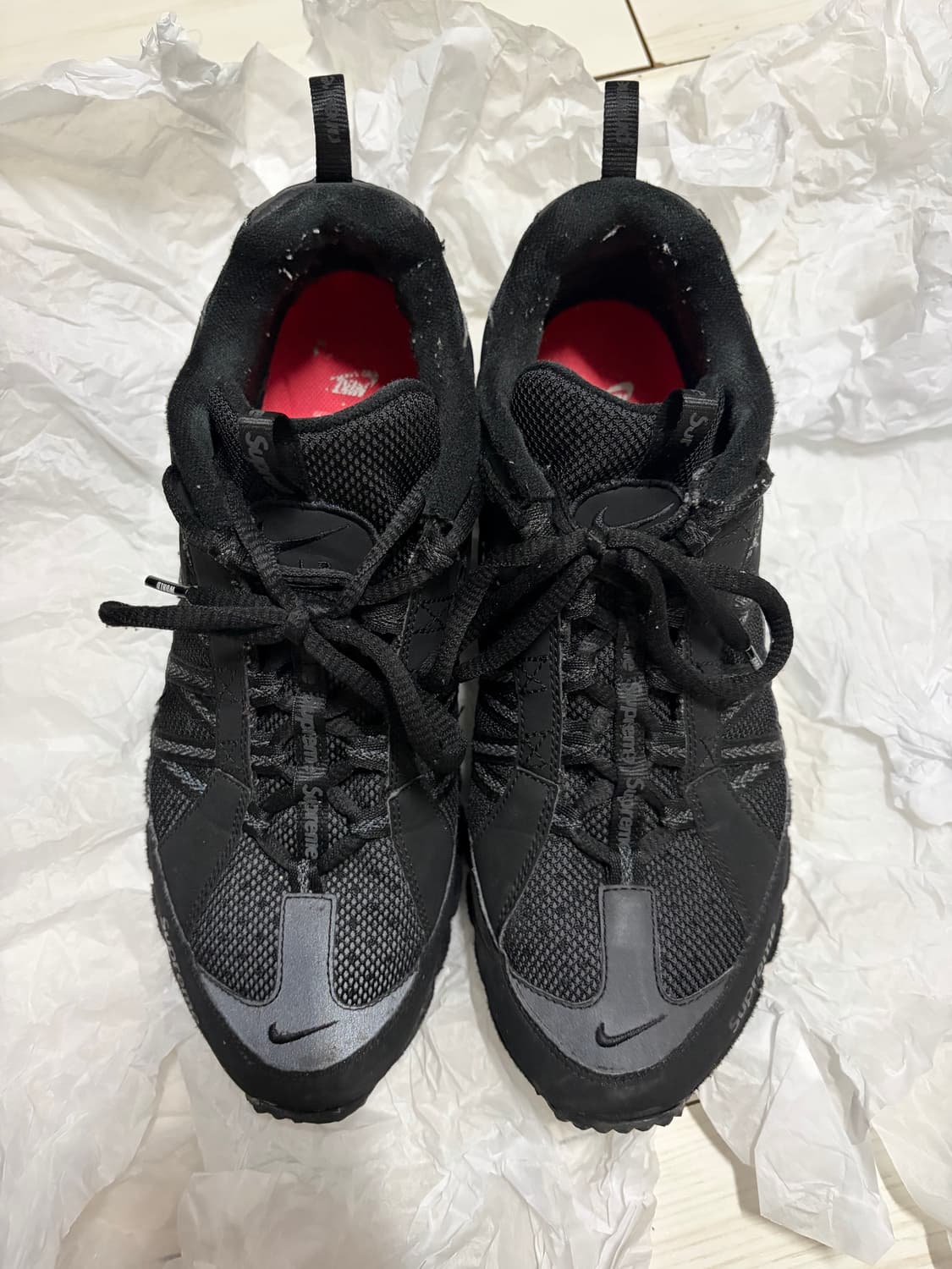 [280] 나이키x슈프림 에어 휴마라 블랙 상품이미지2