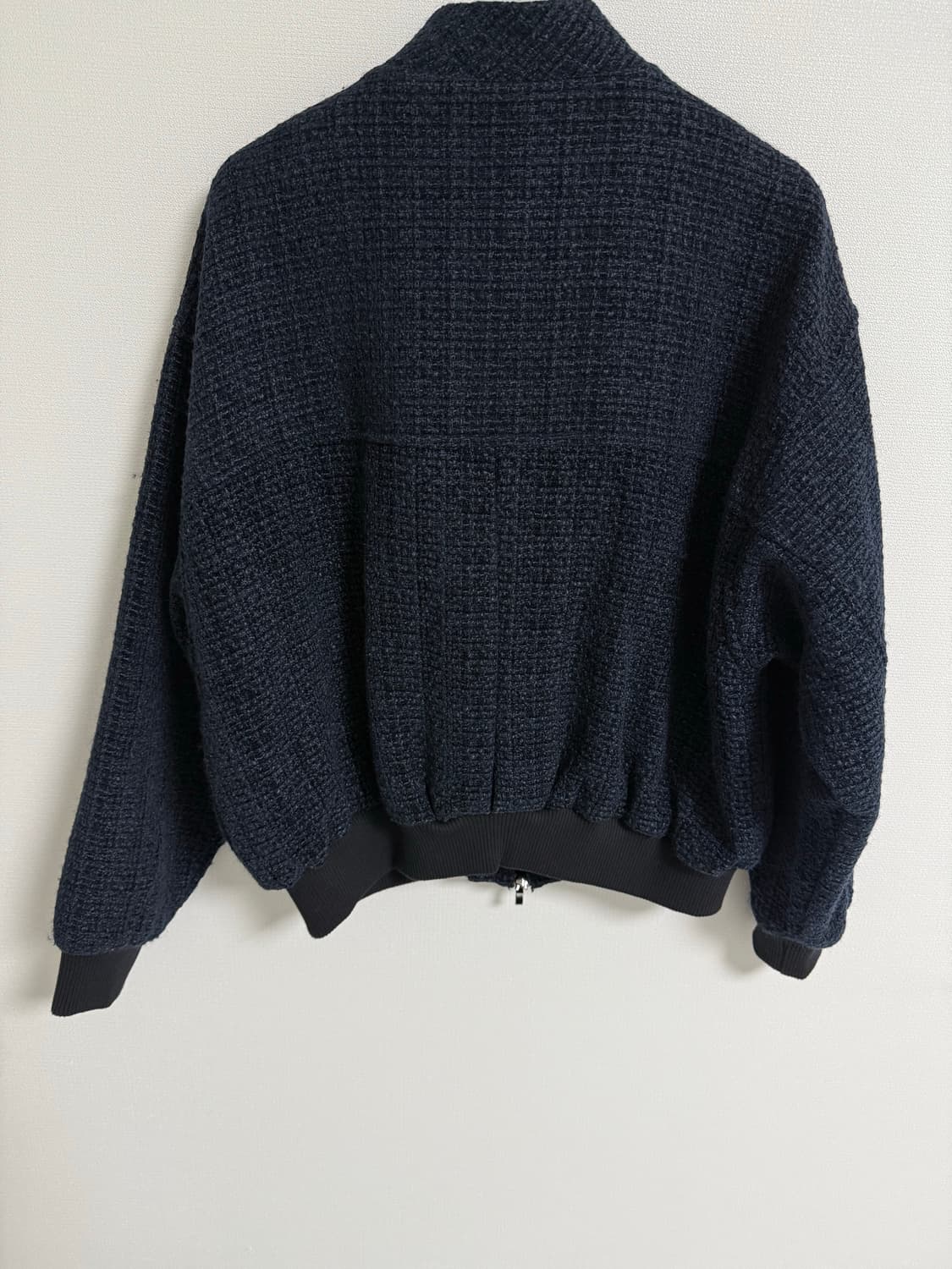 트리밍버드 울 블루종 트위드 자켓 상품이미지4