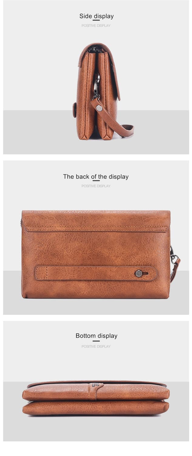 남성 지갑 클러치 파우치 핸드백 상품이미지7