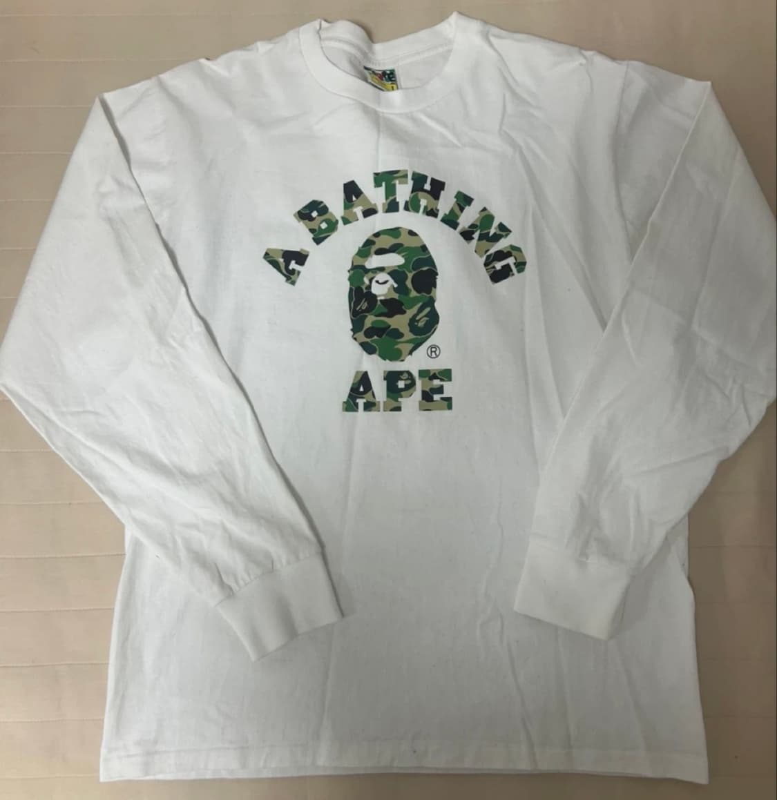 베이프 롱슬리브 L 상품이미지1