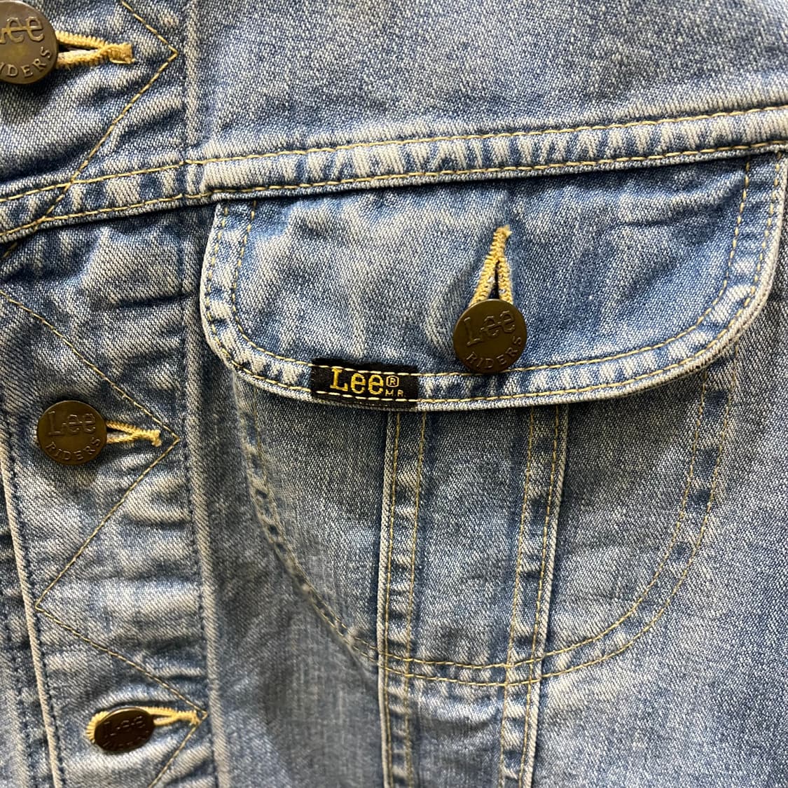 vintage LEE Denim trucker 상품이미지3