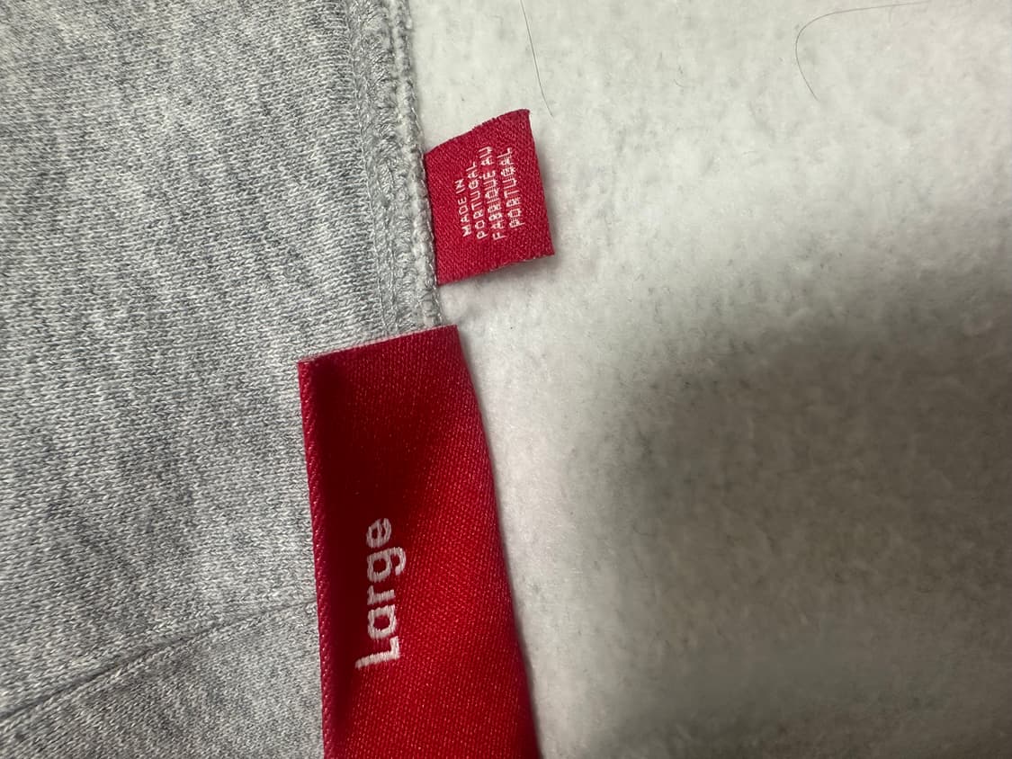 슈프림 윙스 후드집업 헤더그레이 상품이미지3