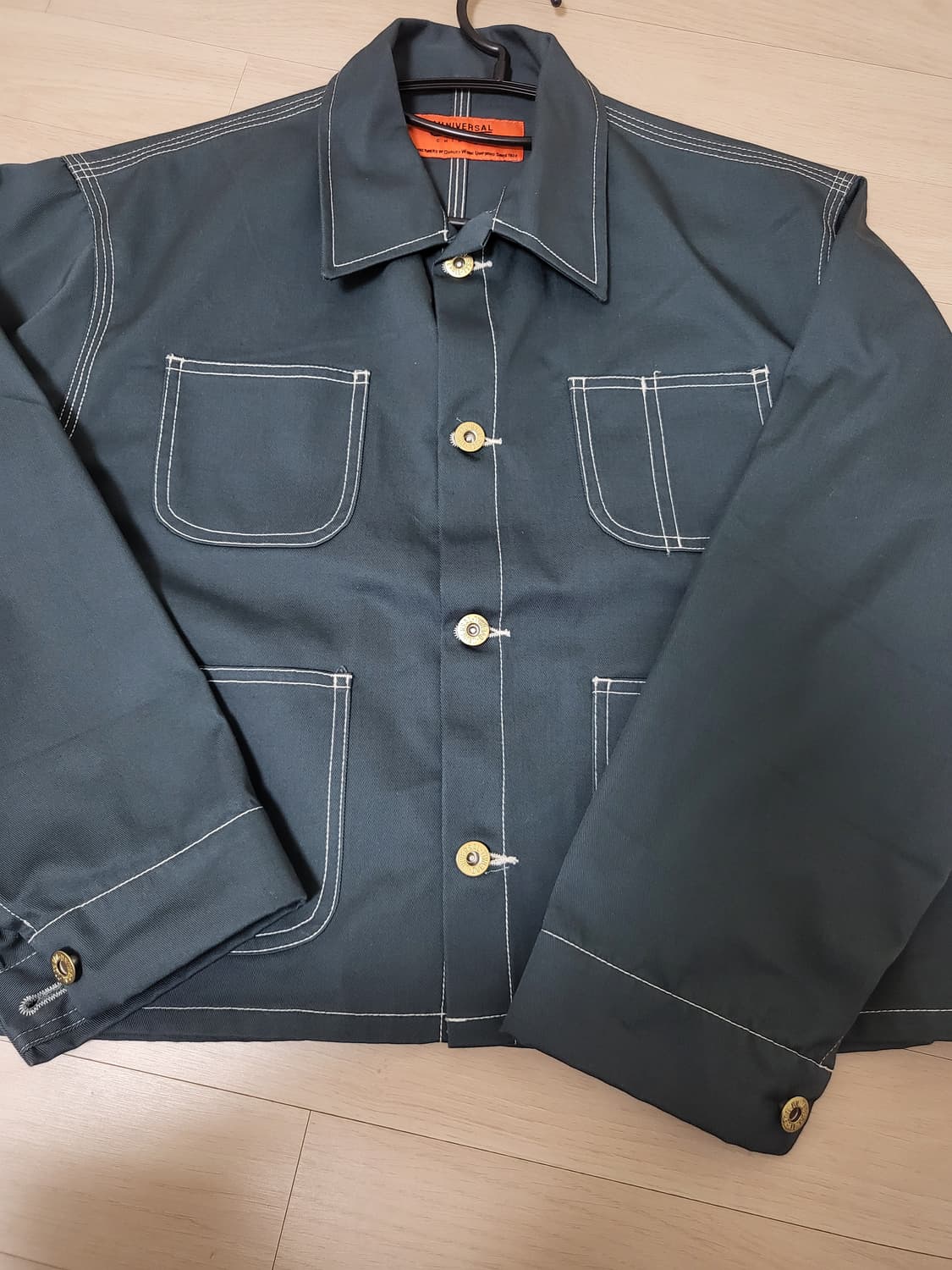 유니버셜 오버롤 숏커버올 트러커자켓 상품이미지5