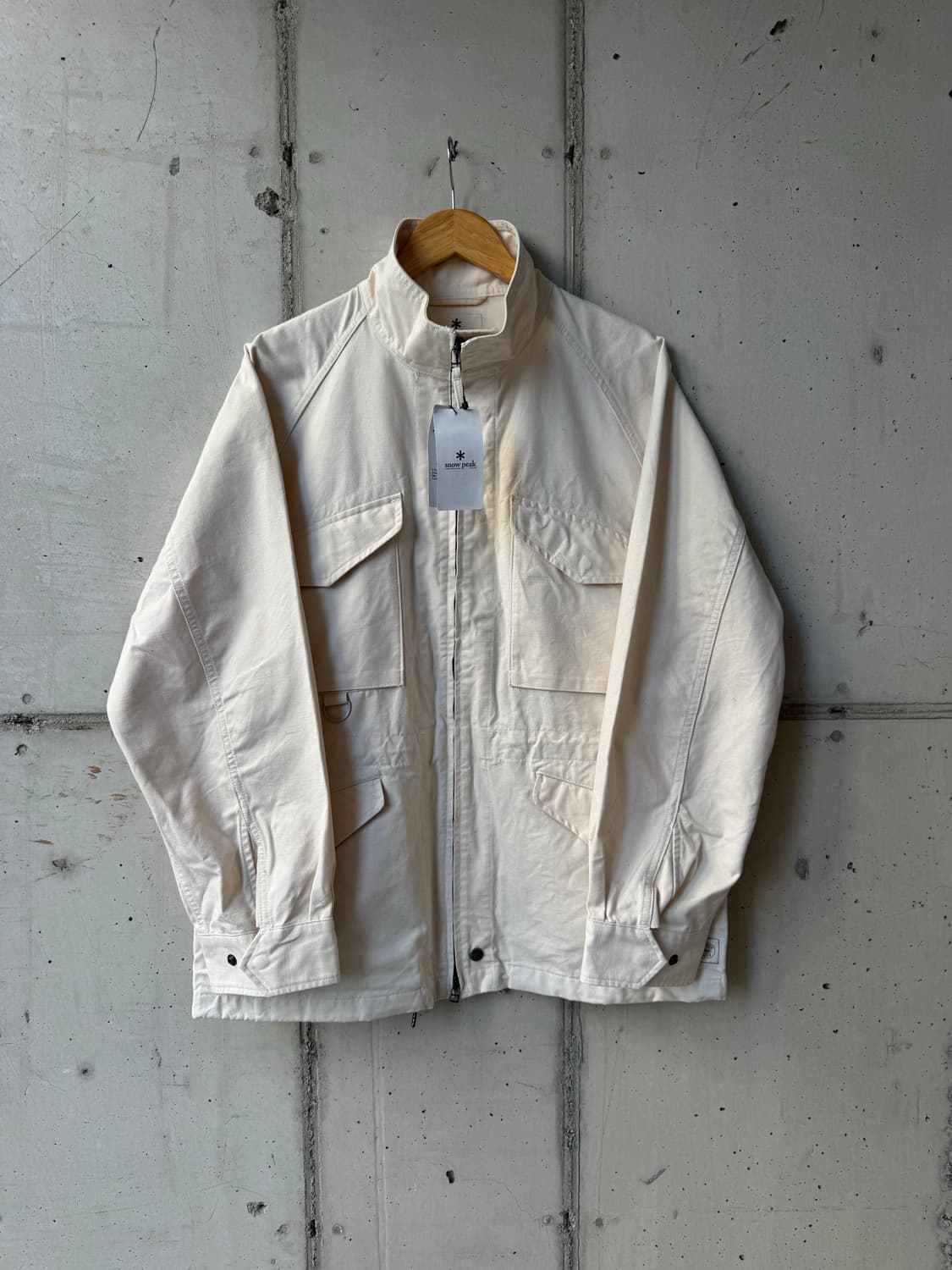 스노우 피크 타키비 캔버스 자켓 상품이미지2