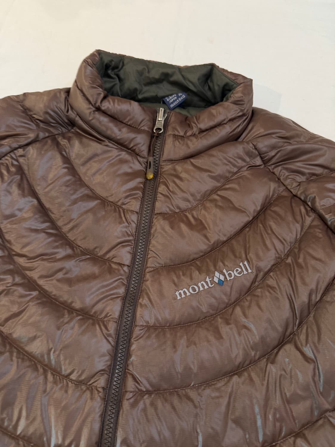 초대장급) 몽벨 구스다운 겅량패딩 초코브라운 상품이미지2
