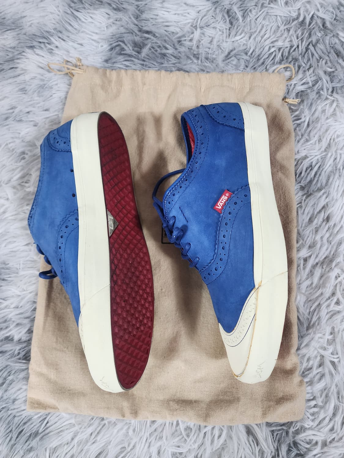 WTAPS x Vans 스웨이드 블루 윙팁 스니커즈 상품이미지3