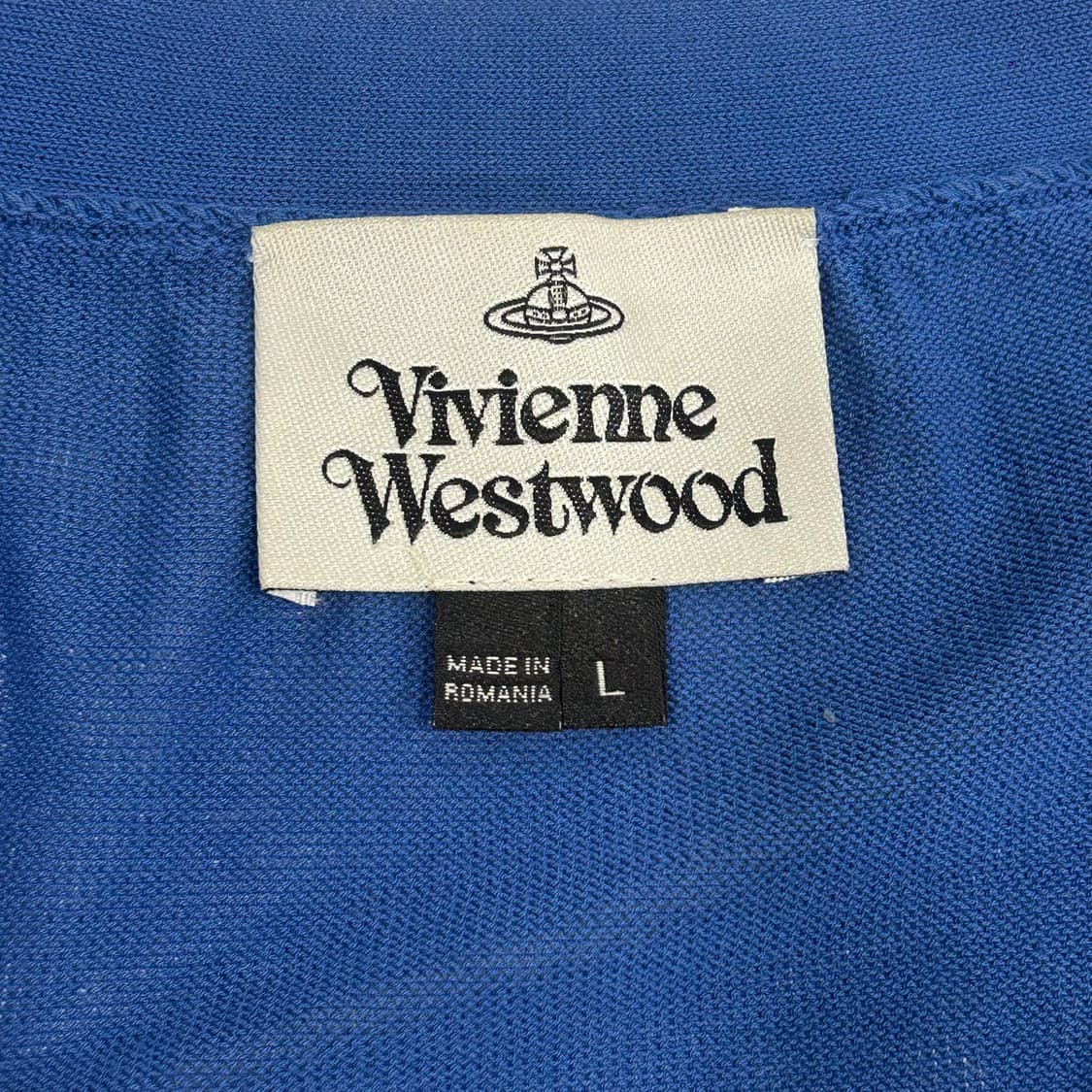 Vivienne westwood 비비안웨스트우드orb 딥블루 니트가디건 상품이미지5