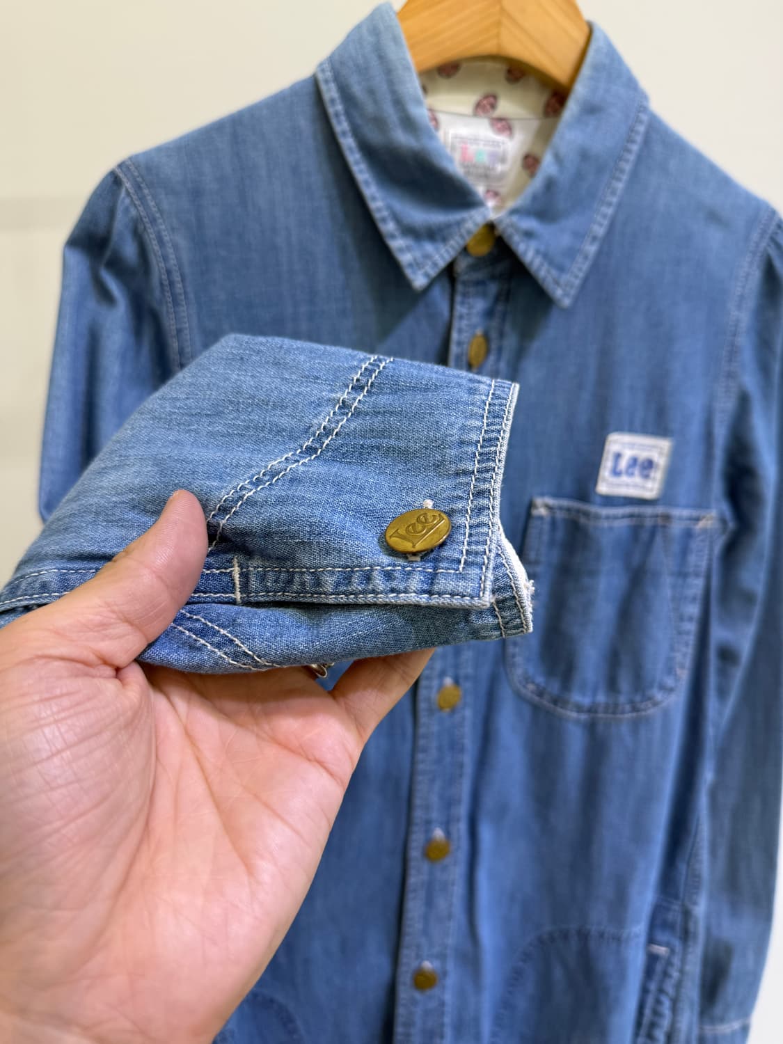 LEE 데님 롱원피스  상품이미지3