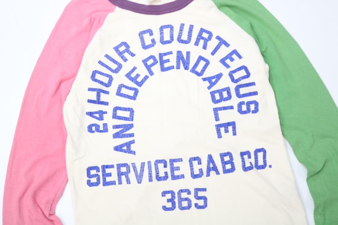 Gotham Wear 고섬웨어 빈티지 멀티 컬러 래글런 롱슬리브 (F) 상품이미지3