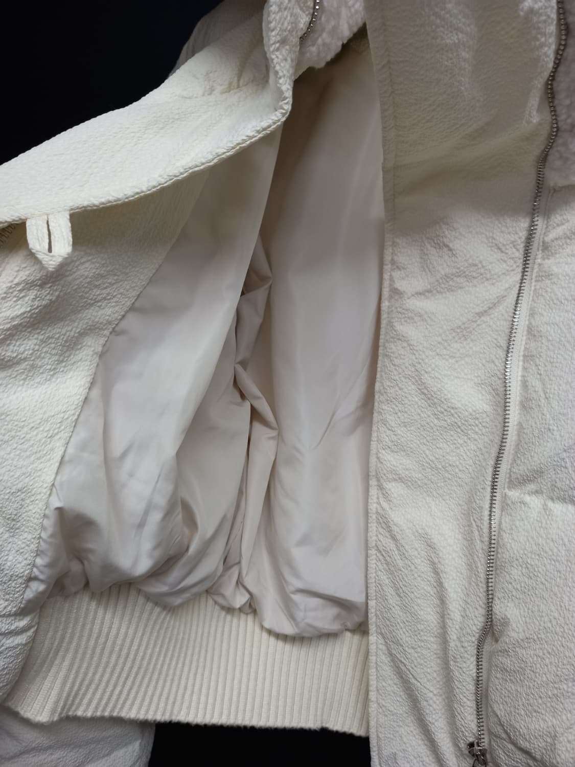 샤틴 SATIN 하이넥 덕 숏 패딩 F 33-77 상품이미지9