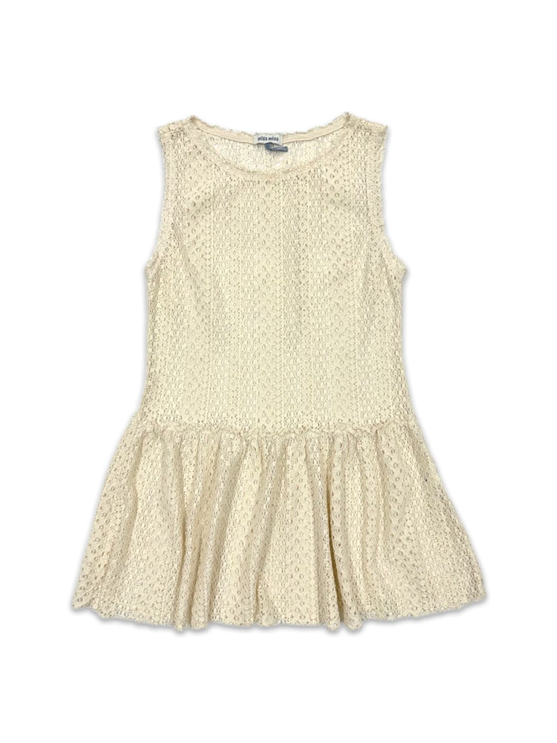 빈티지 레이스 시스루 레이어드 원피스 상품이미지1