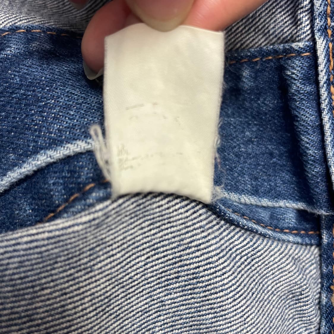 빅존 중청 워싱 데님 자켓 M 상품이미지5