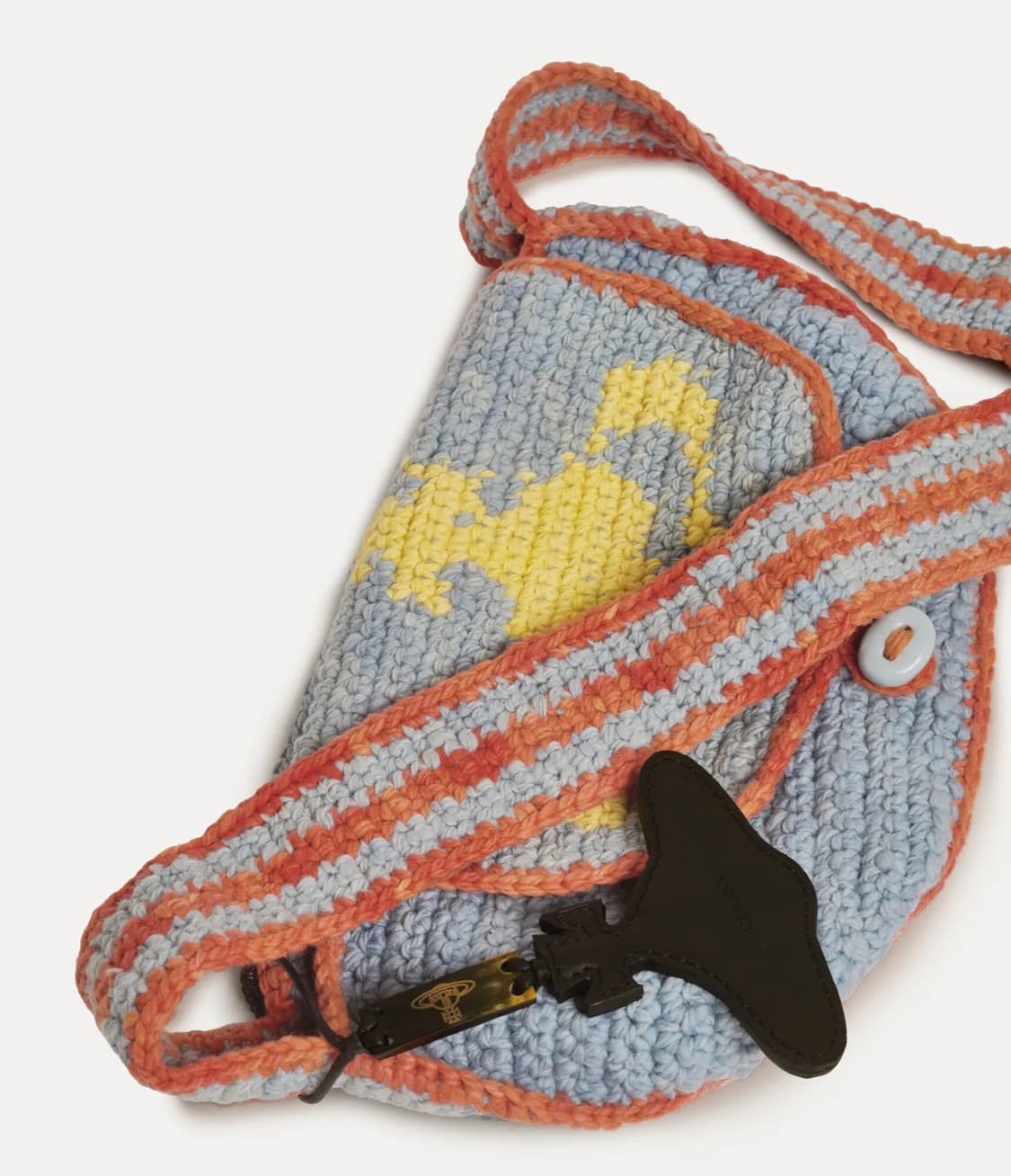 비비안웨스트우드 25fw 하프문 크로셰 크로스백 상품이미지2