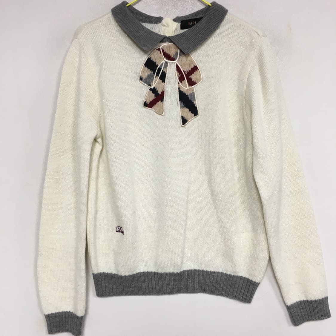 닥스 키즈 여아 리본 니트 140 상품이미지1