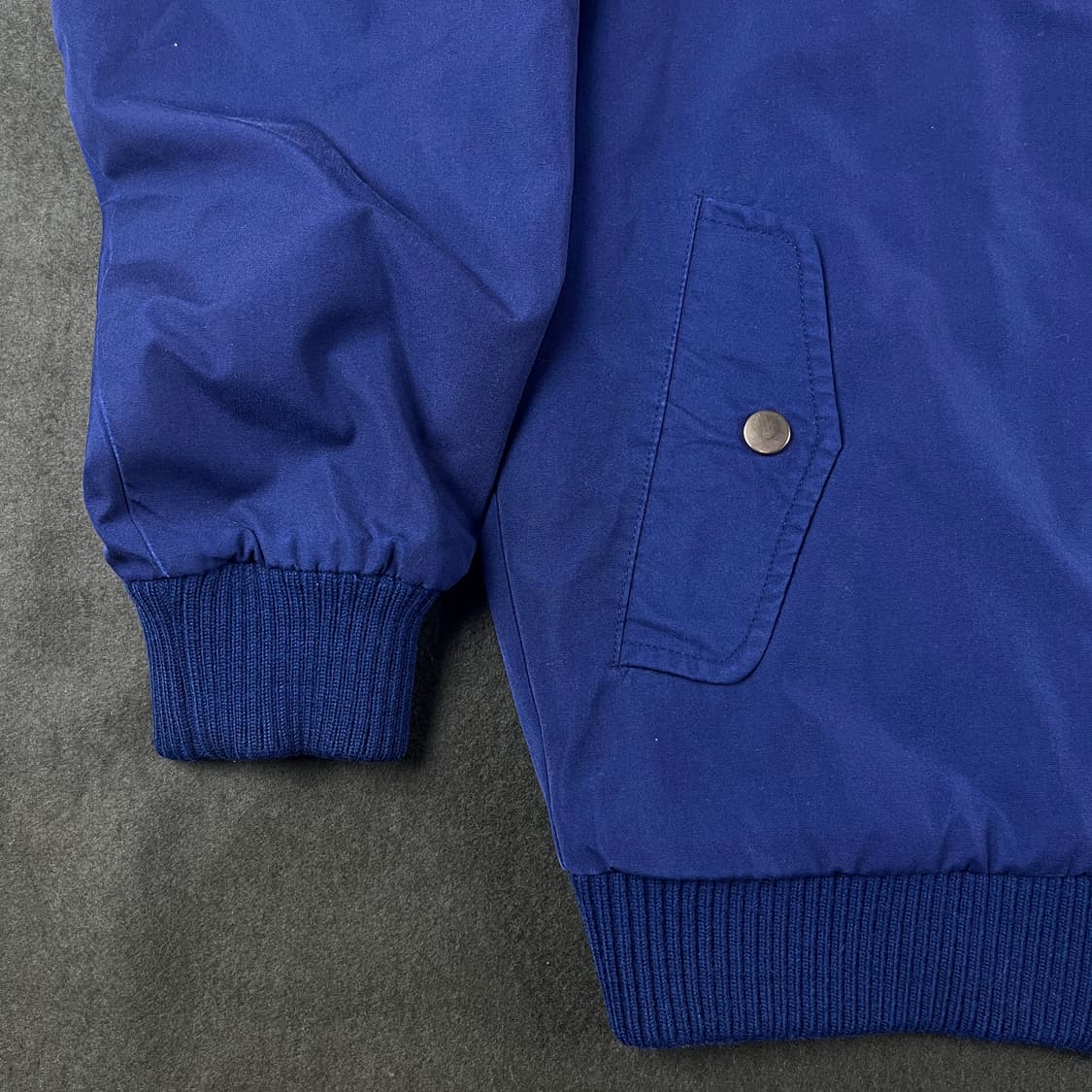 80-90s MFD. BY ASICS 블루종 야구자켓 (실측확인) 상품이미지3