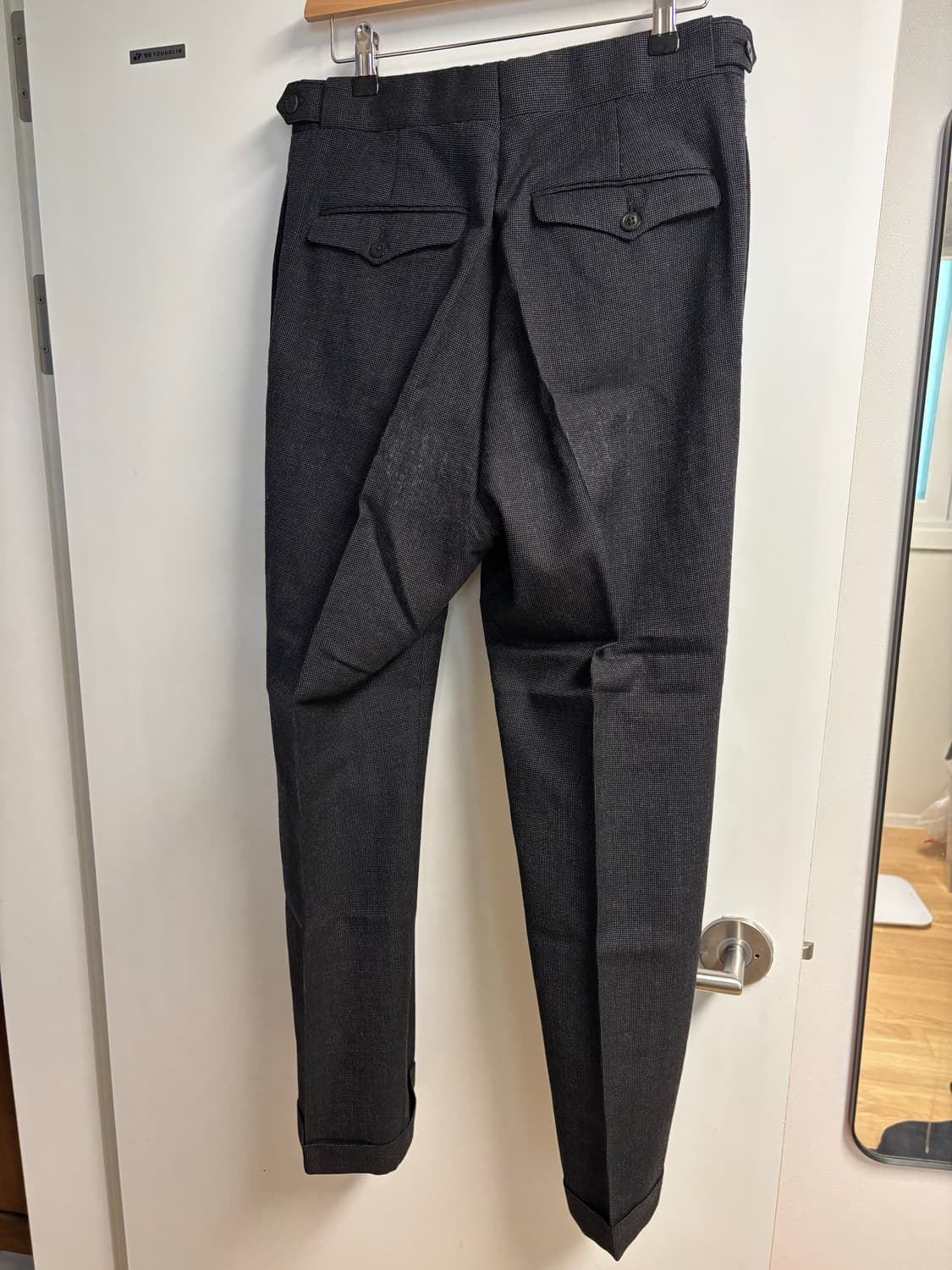 [30] RRL 버즈아이 울 헤링본 팬츠 차콜 상품이미지2