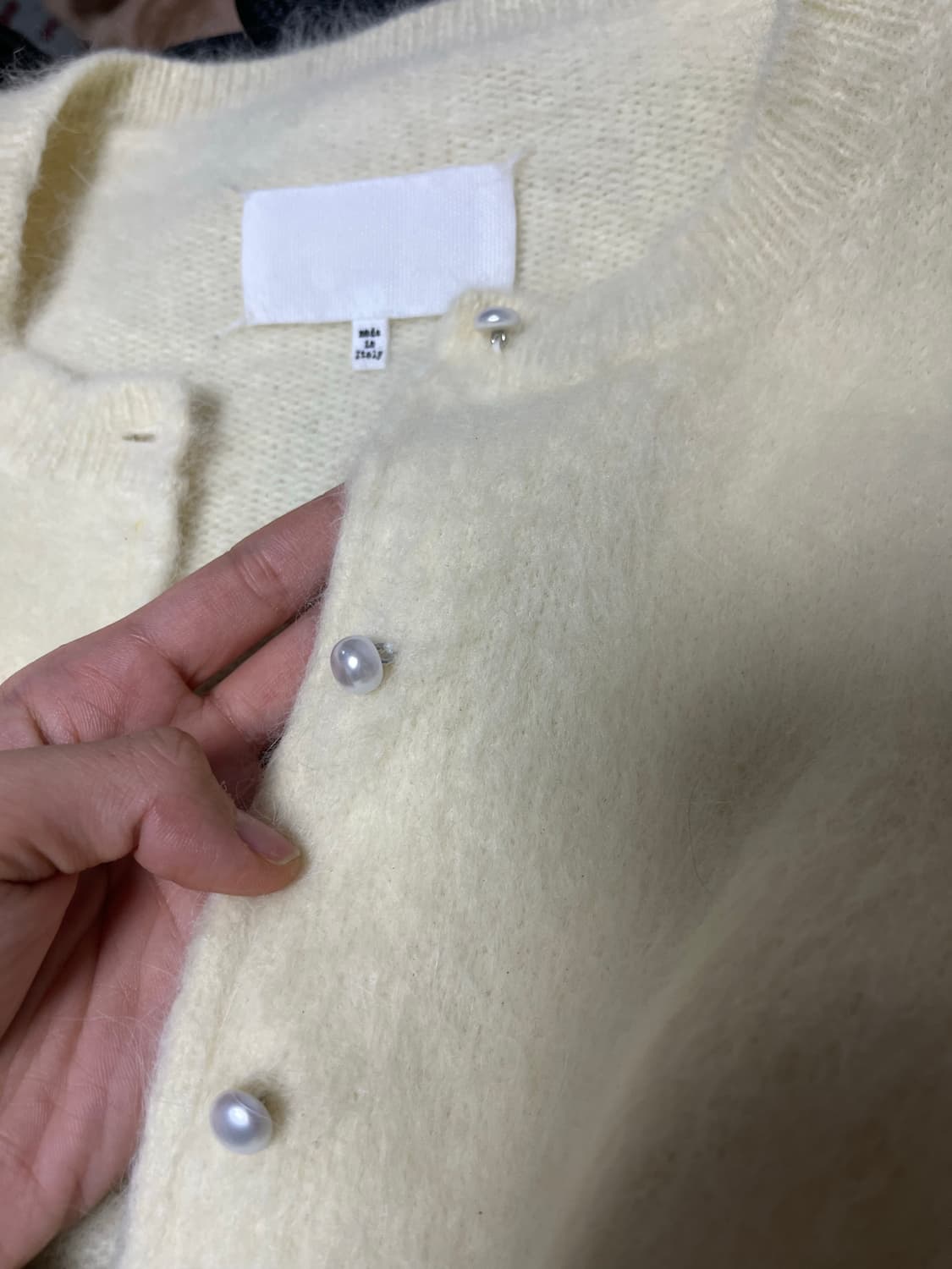 23년FW 메종마르지엘라 앙고라 가디건 상품이미지5