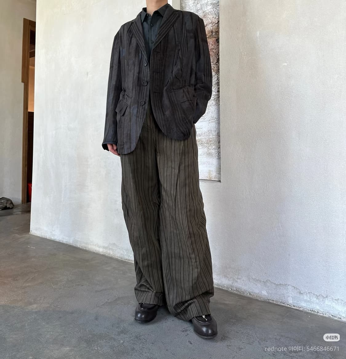 [46] 24ss 지기첸 wide leg long trouser 상품이미지4