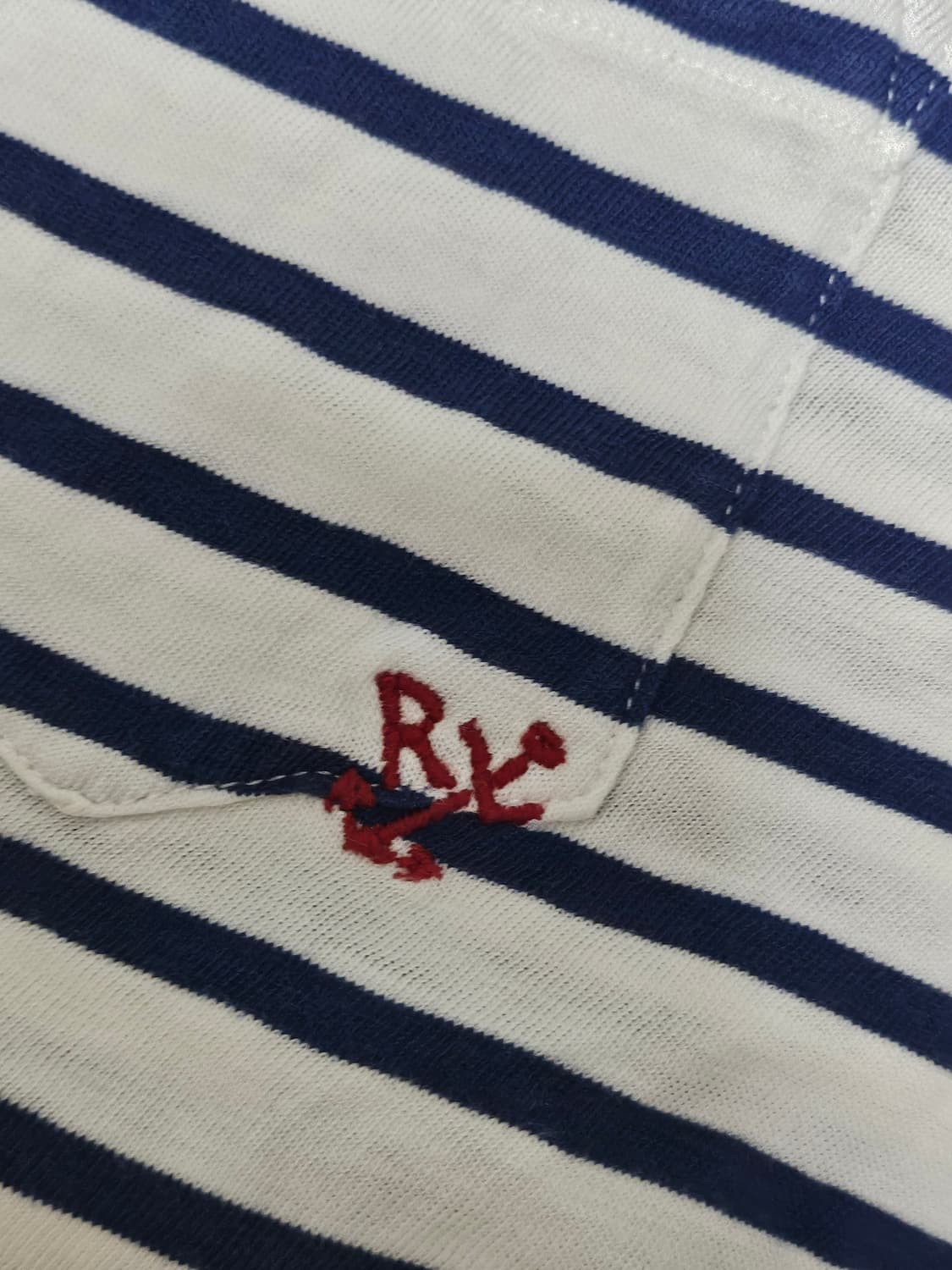 폴로랄프로렌 스트라이프 롱슬리브 긴팔티 L 상품이미지2