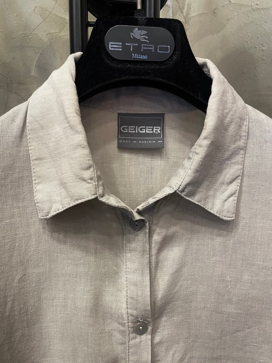 가이거 린넨 블라우스 66~77 상품이미지2