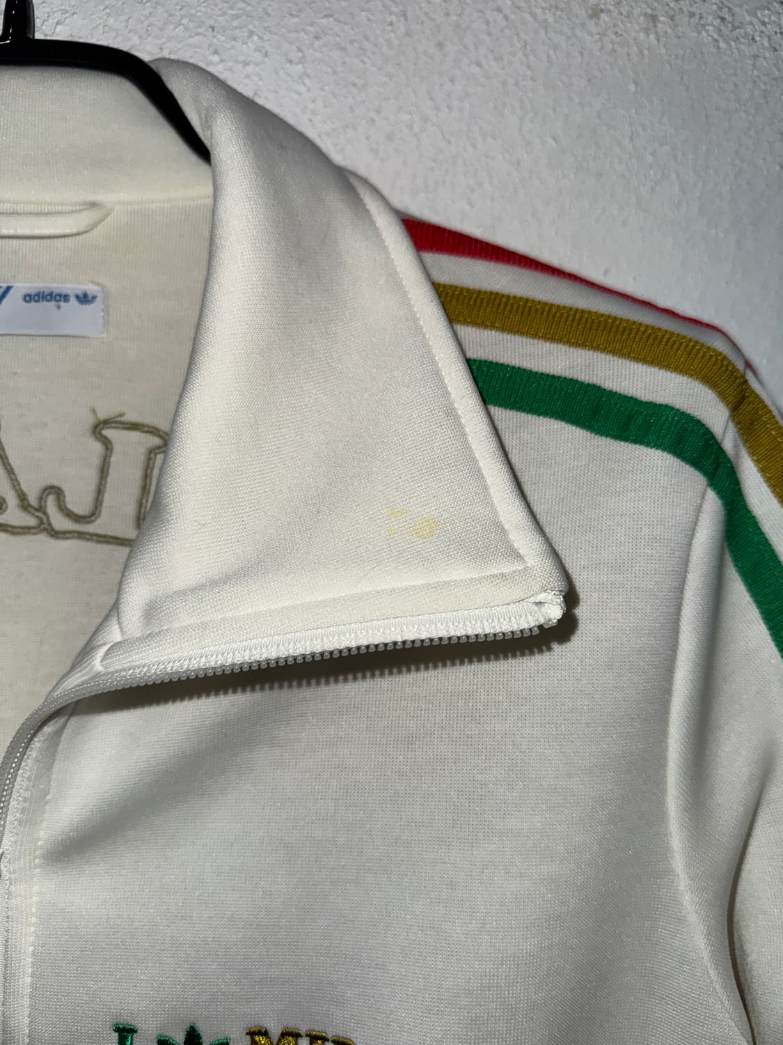 adidas 아디다스 밀라노 레인보우 화이트 트랙탑 상품이미지3